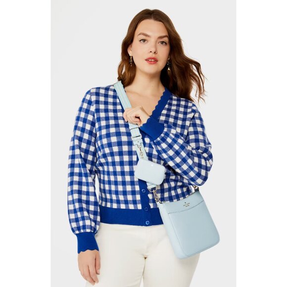 New Kate Spade Rosie Swing Pack Crossbody Pebble Leather Crisp Sky - Picture 5 of 5